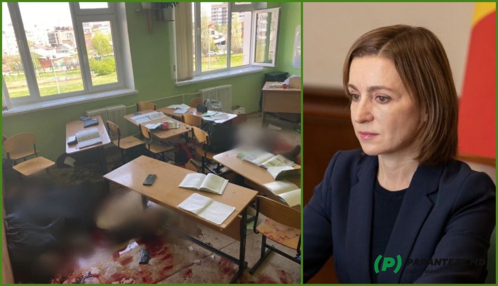 Maia Sandu a transmis condoleanțe victimelor atacului armat de la o școală din Kazan